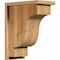 Ekena Millwork Newport Rough Sawn Corbel w/Backplate, Western Red Cedar, 8"W x 14"D x 18"H COR08X14X18NEW01RWR - alternate 1